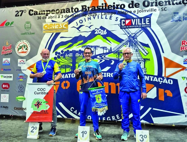 Sérgio Vargas domina etapa do Campeonato Brasileiro de Orientação