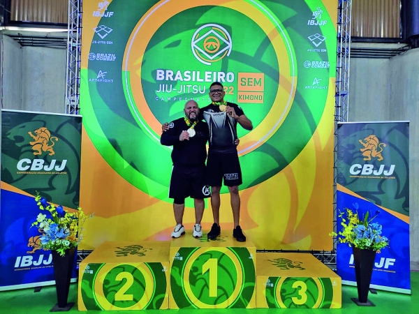 Ricardo Tavares é top 3 no Brasil no jiu-jítsu
