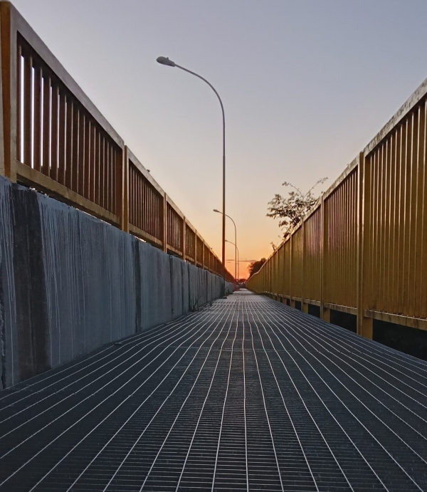 Passarela da Ponte do Fandango deve começar ser retirada em agosto