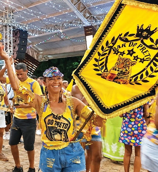 Chef Neca é o enredo do Bar do Preto no Carnaval