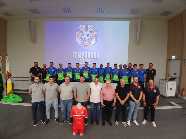 São José mostra o grupo de jogadores para a Série Ouro 2026