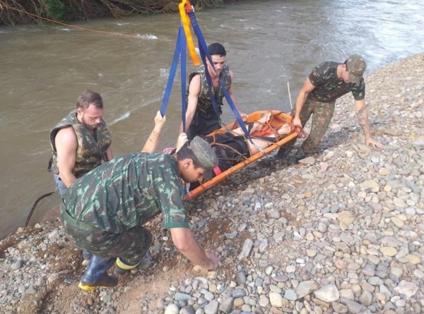 Militares de Cachoeira seguem socorrendo Candelária