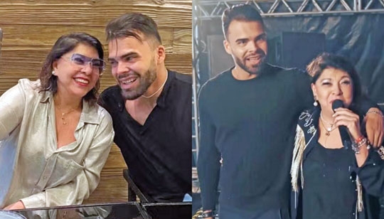Roberta Miranda assume romance com segurança 44 anos mais novo