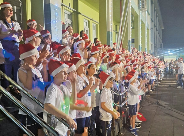 Marista Roque abre o Natal em Cachoeira  
