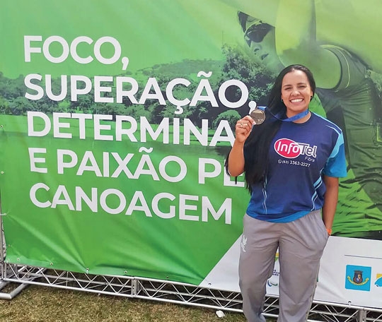 Bruna conquista bronze em Minas