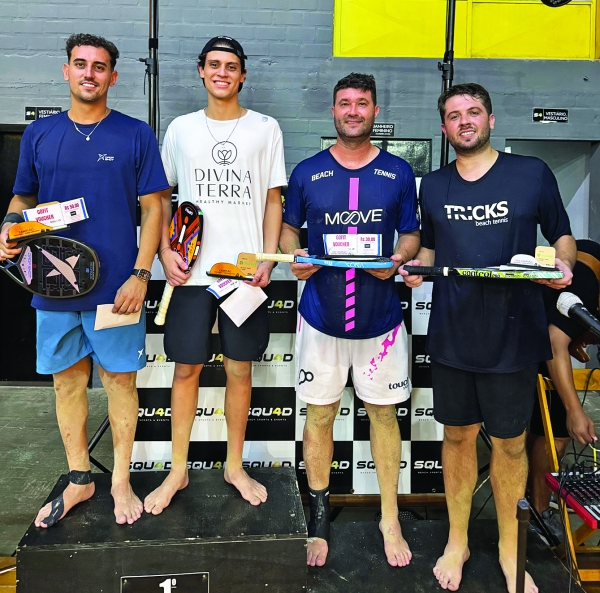 Ranking Gazeta de Beach Tennis conhecerá campeões em Cachoeira do Sul