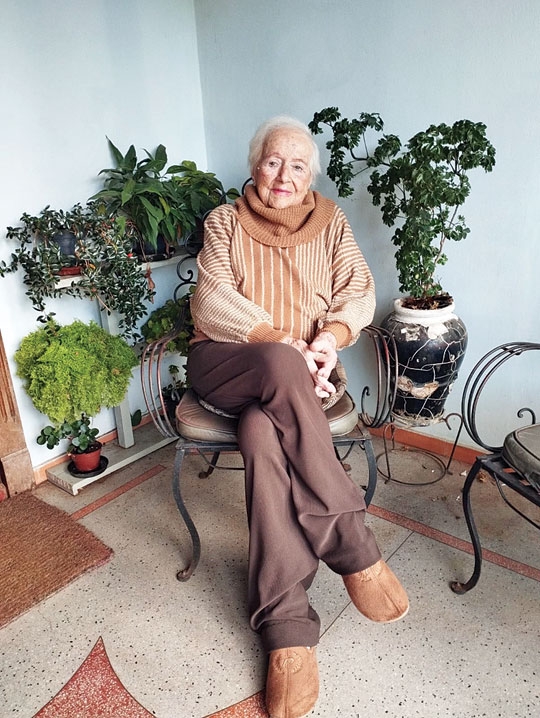 Lady Wilhelm, a cachoeirense mais idosa, faz 107 anos