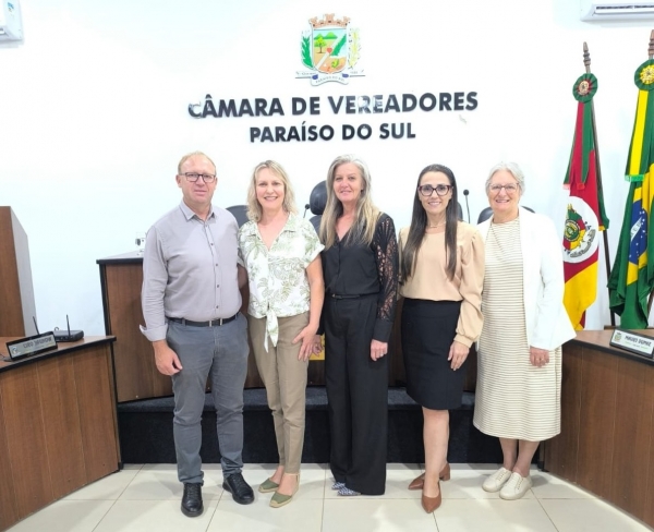 Vereadores de Paraíso do Sul marcaram o Dia Municipal da Mulher