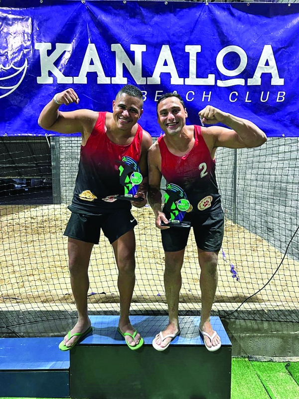 Cachoeirenses são campeões no vôlei de praia em Santa Maria