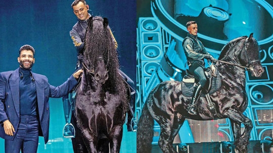 Gusttavo Lima leiloa cavalo de série da Netflix