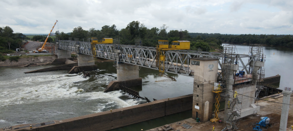 Ponte do Fandango será erguida em 3,14 metros nesta quinta-feira