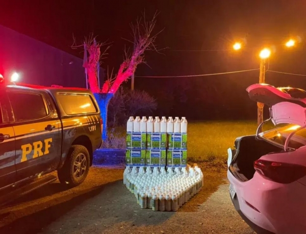 Cachoeirense é preso por contrabando pela PRF 