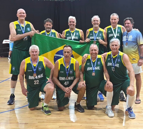 Chulipa conquista medalha de bronze no Pan de Basquete Master