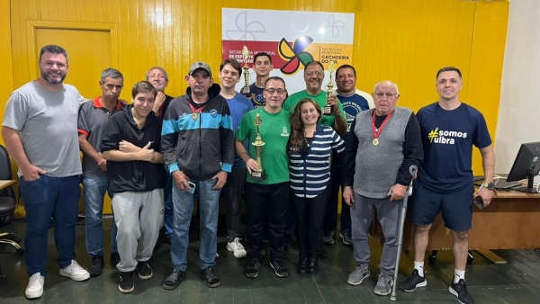 Luís Batista vence torneio seletivo de jogos de damas
