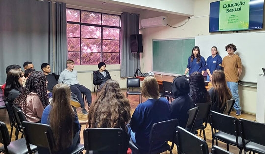 Alunos alertam sobre ISTs