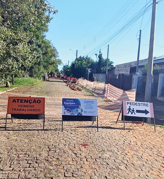 Corsan deu uma revisada geral na caixa do Amorim