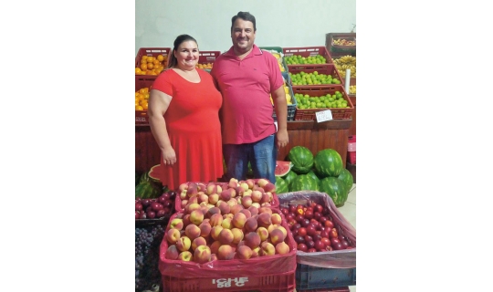 Fruteira Moraes, há 11 anos bem servindo o centro de Cachoeira