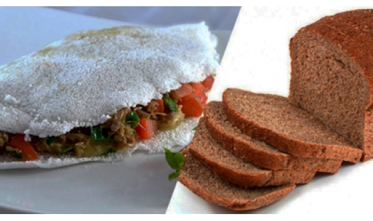 Pão ou tapioca? 