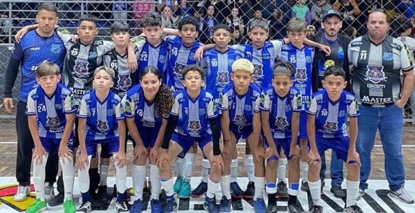 Estrela Azul é o campeão do futsal sub-13