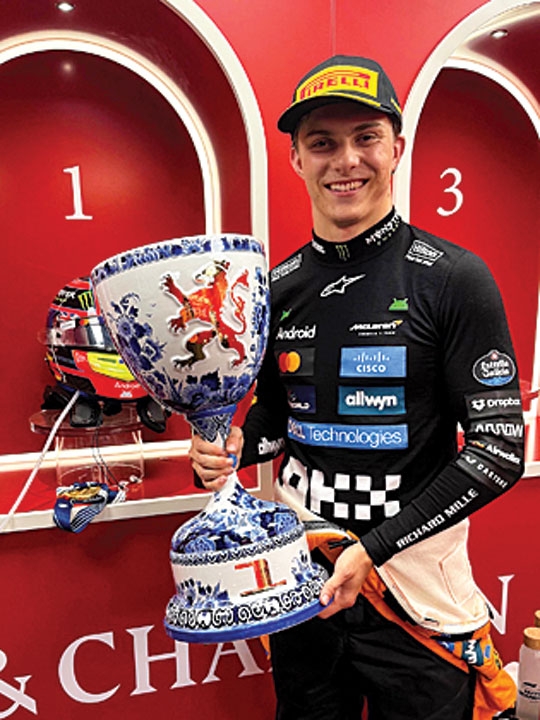 Piastri dispara na F1