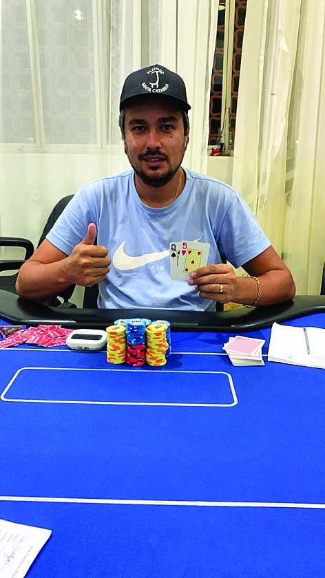 Marcio Petri  vence a sexta rodada do SRB Pôquer
