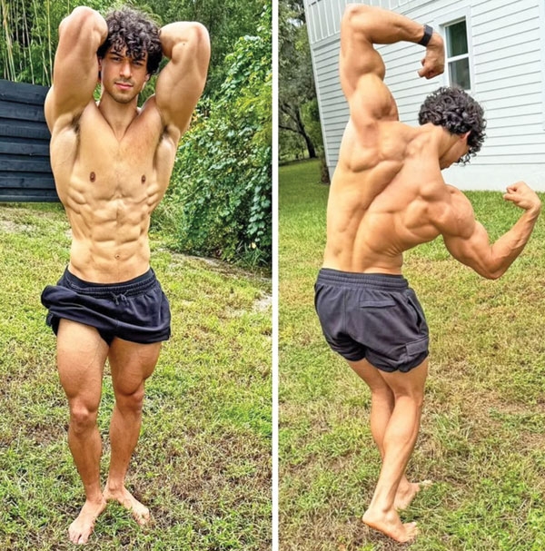 Filho de Carla Perez e Xanddy entra no fisiculturismo