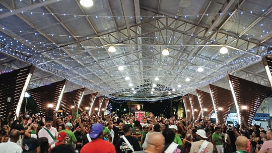 Estremeceu a Rua Coberta