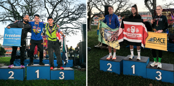 Erick Chagas e Vivi são campeões da Sunset Run Ulbra
