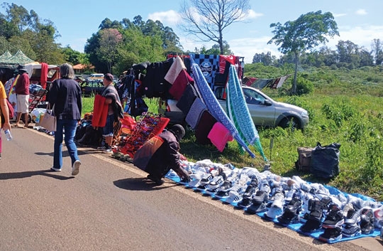 Falta de cuidado com Romaria