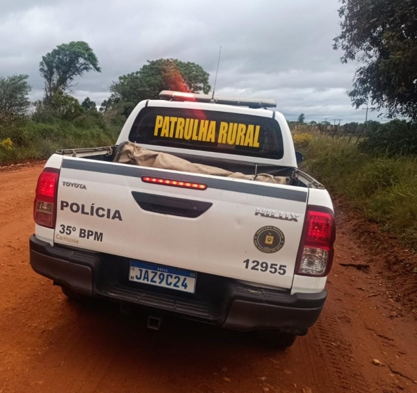 Patrulha Rural apreende mais de 300 pedras de crack no Piquiri 