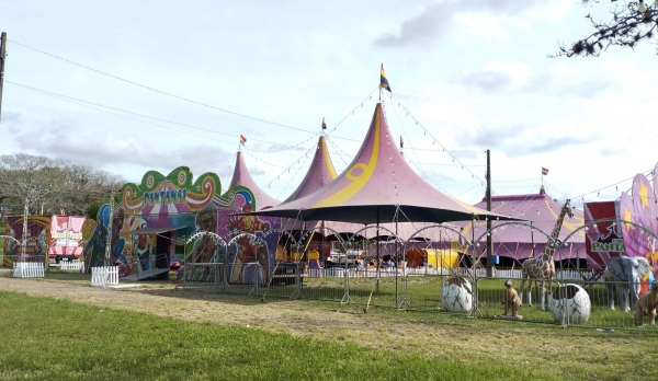 Circo Pantanal estreia nesta sexta-feira em Cachoeira