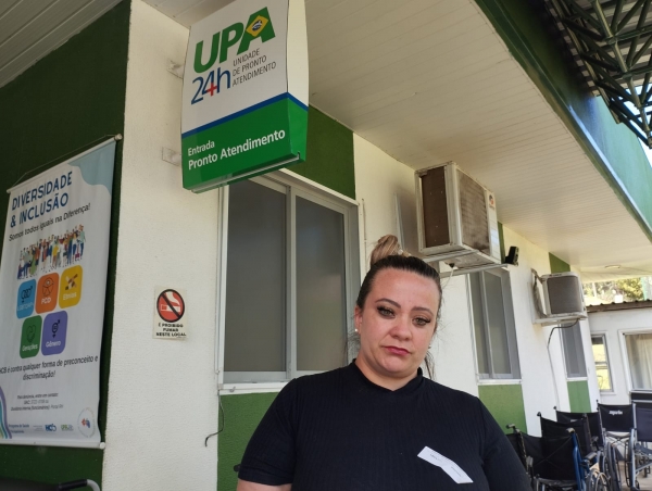 Cuidadora pede apoio financeiro para cuidar tio internado na UPA