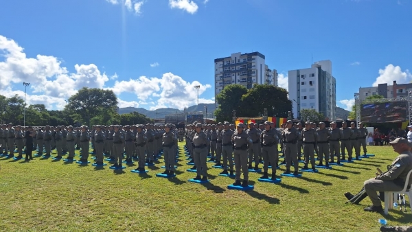 Quatro novos sargentos na Brigada Militar