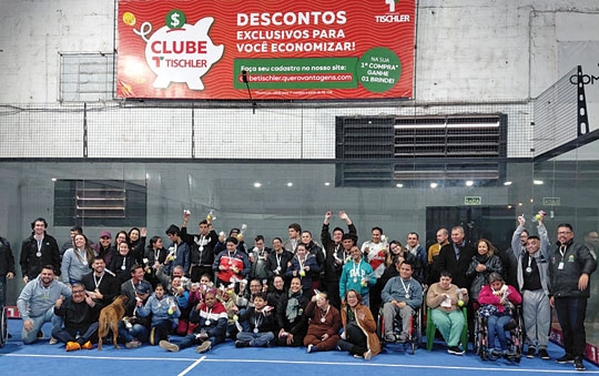 Padel e Compadel é para todos os cachoeirenses