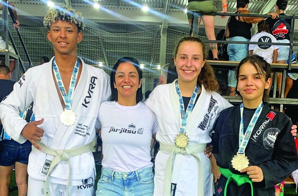 Cachoeirenses são campeões no jiu-jítsu