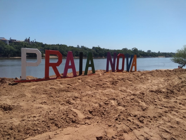 Praia Nova é aprovada para o banho pela Fepam