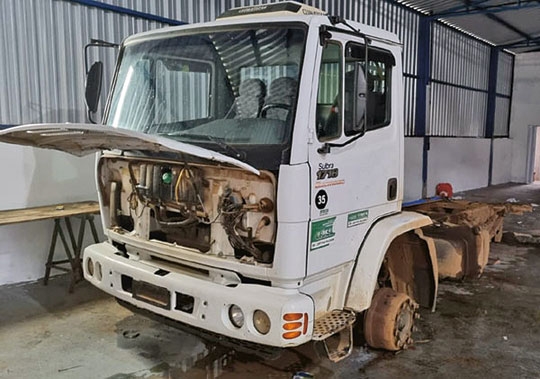 Civil recupera caminhão furtado de Prefeitura