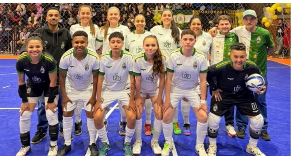 Atlético/SRB é pentacampeão do futsal feminino 