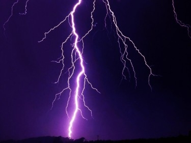 235 raios por hora em Cachoeira do Sul