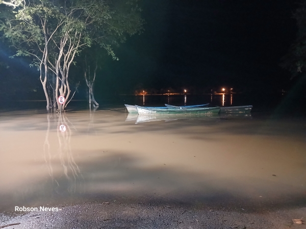 Rio Jacuí subiu mais 30 centímetros durante a noite em Cachoeira do Sul 