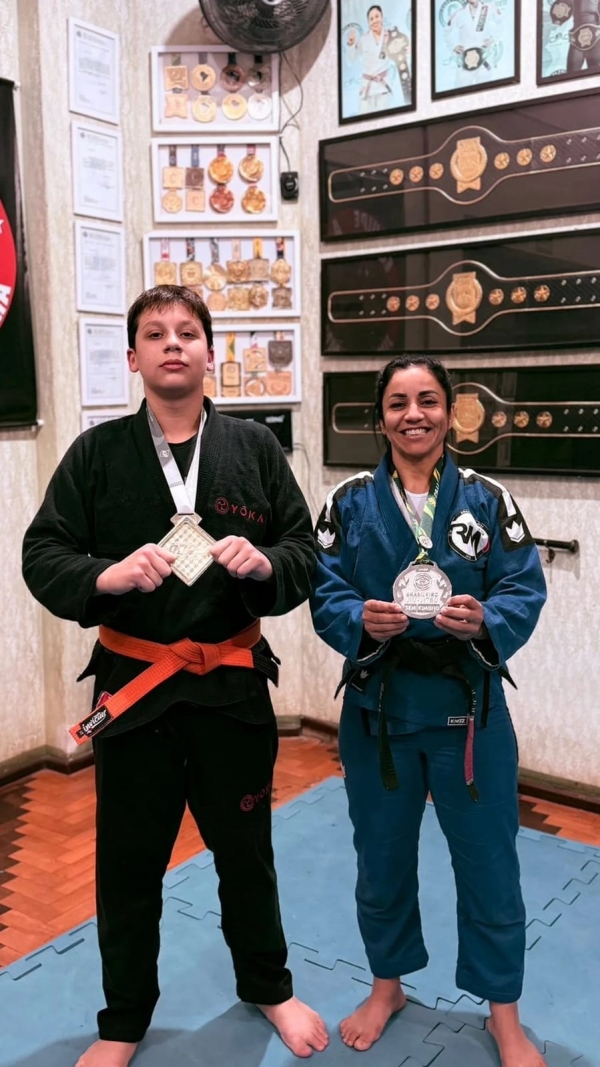 Equipe A conquista pódios no jiu-jítsu