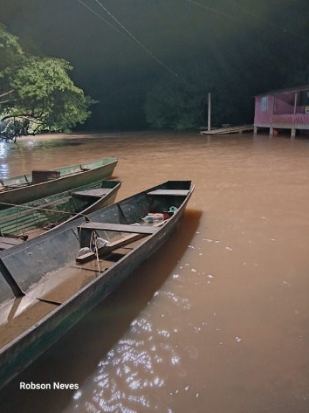 Rio Jacuí está seis metros acima do normal em Cachoeira 