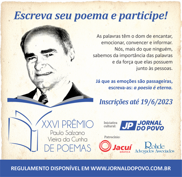 XXVI Prêmio Paulo Salzano Vieira da Cunha de Poemas