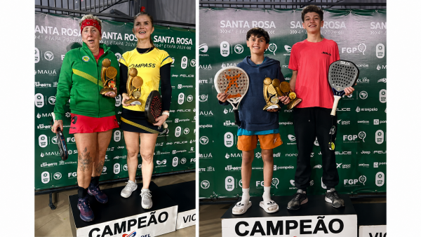 Claudia Freiberg e João Inácio são campeões em São Borja 