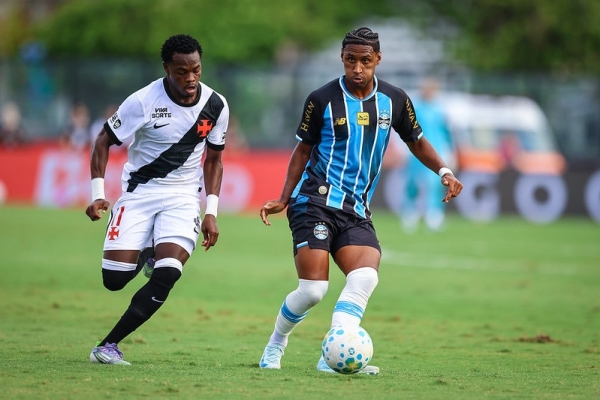 Grêmio perde por 2 a 1 para o Vasco no Rio