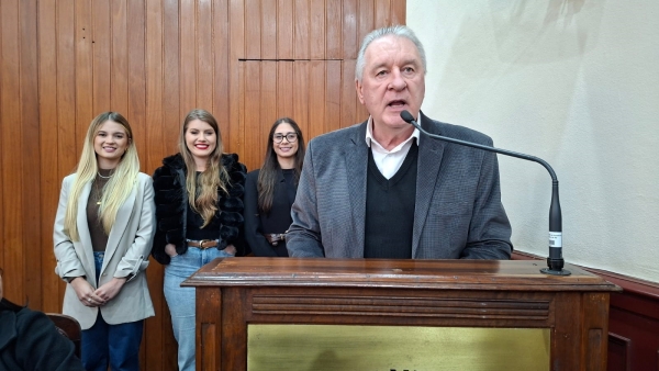Fenarroz ocupou a Tribuna Popular da Câmara de Vereadores