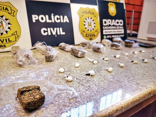 Suspeito de tráfico é preso