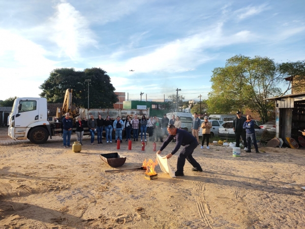 Prevenção de incêndios para servidores do Desenvolvimento Social