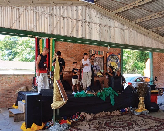 Feira Livre recebeu a cultura afro