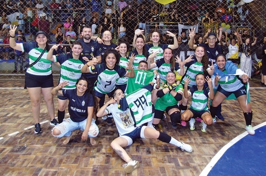 Cinco times disputarão o título do futsal feminino